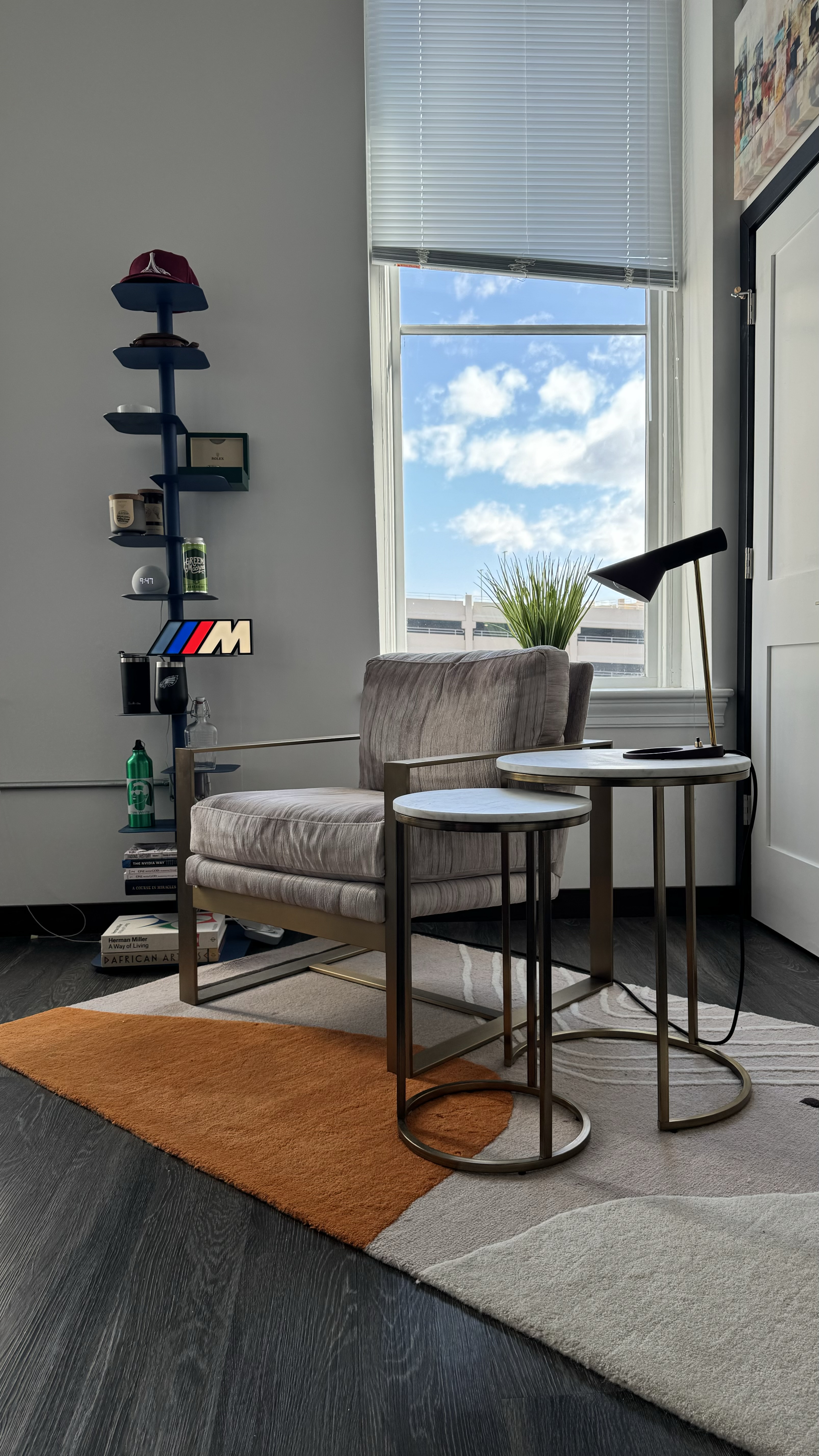 Armchair by the window